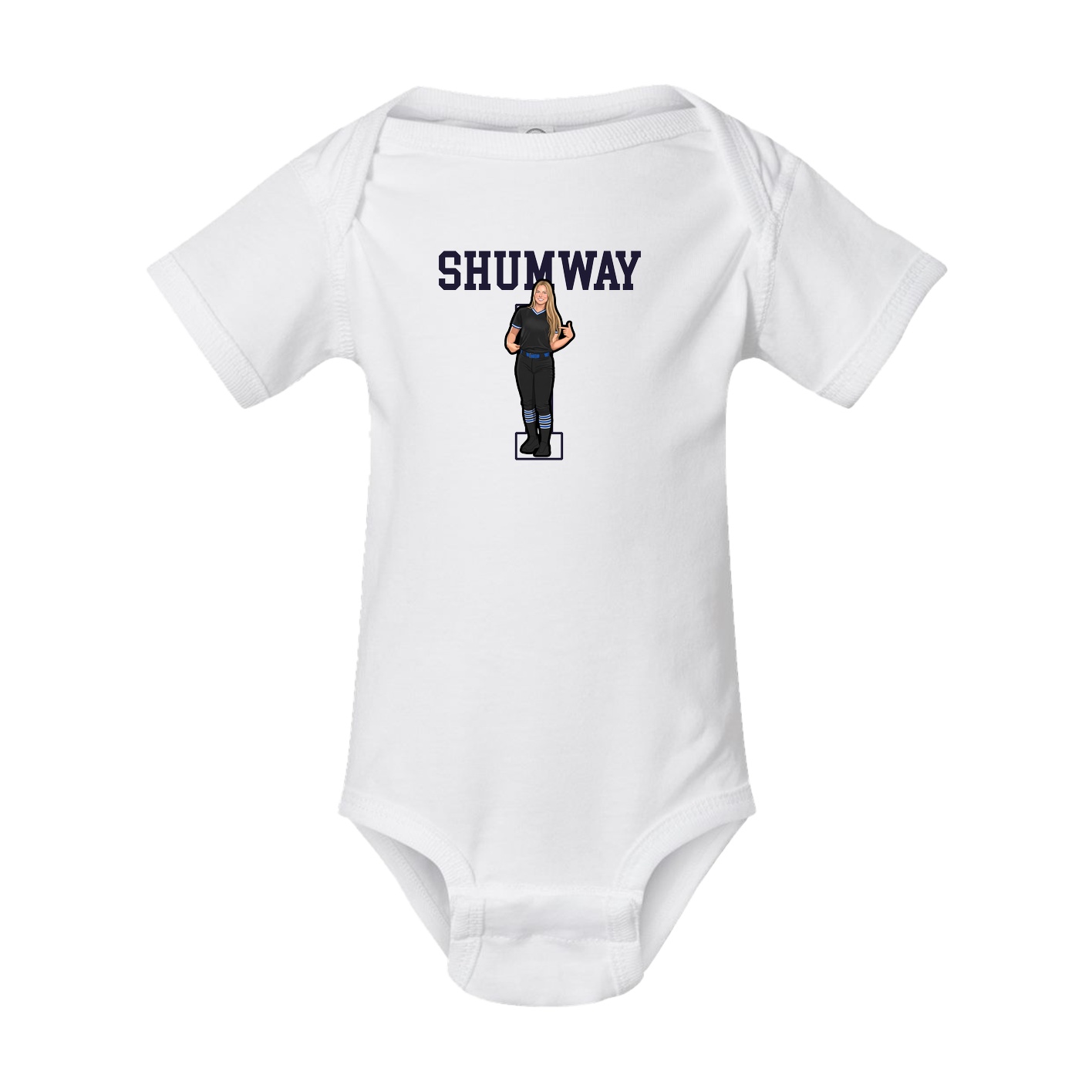 Baby Onesie — Shirsey in White