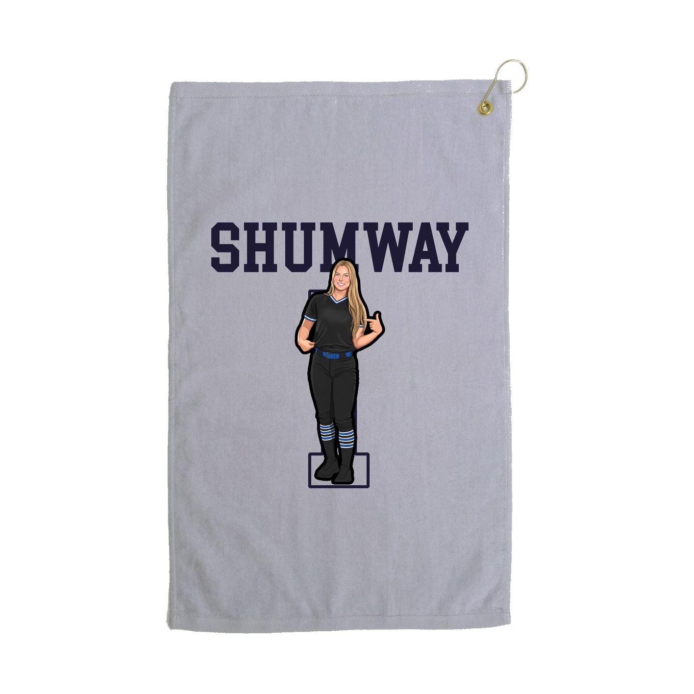 Golf Towel — Shirsey in Grey