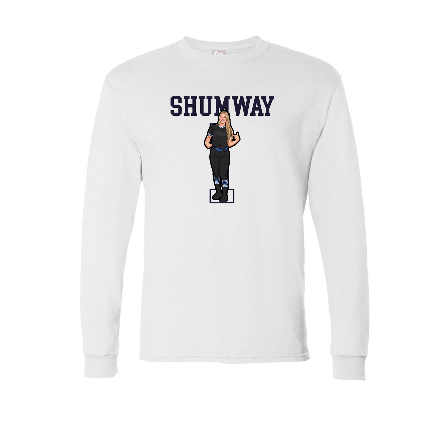 Long Sleeve Tee — Shirsey in White