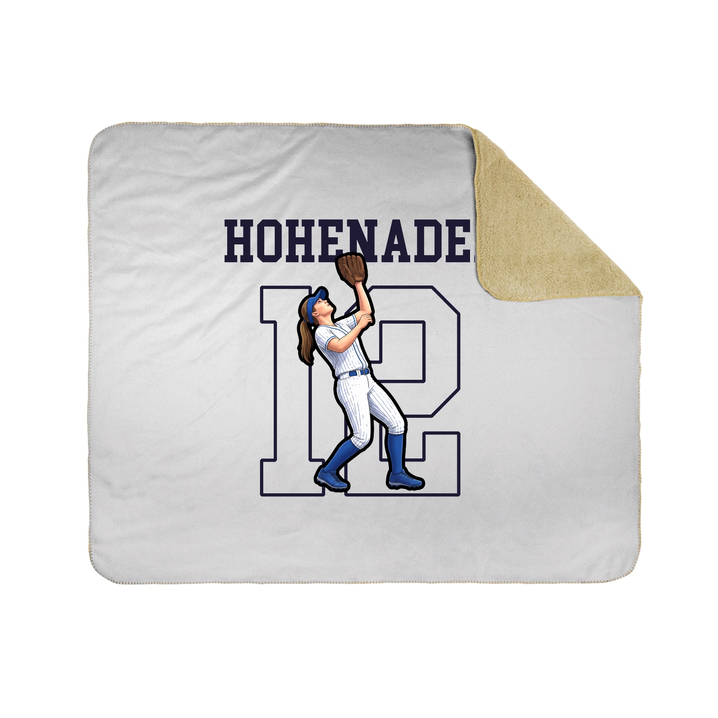 50x60 Sherpa Lined Throw Blanket