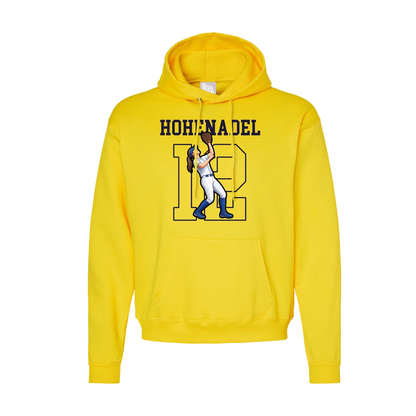 Hoodie — Shirsey in Yellow