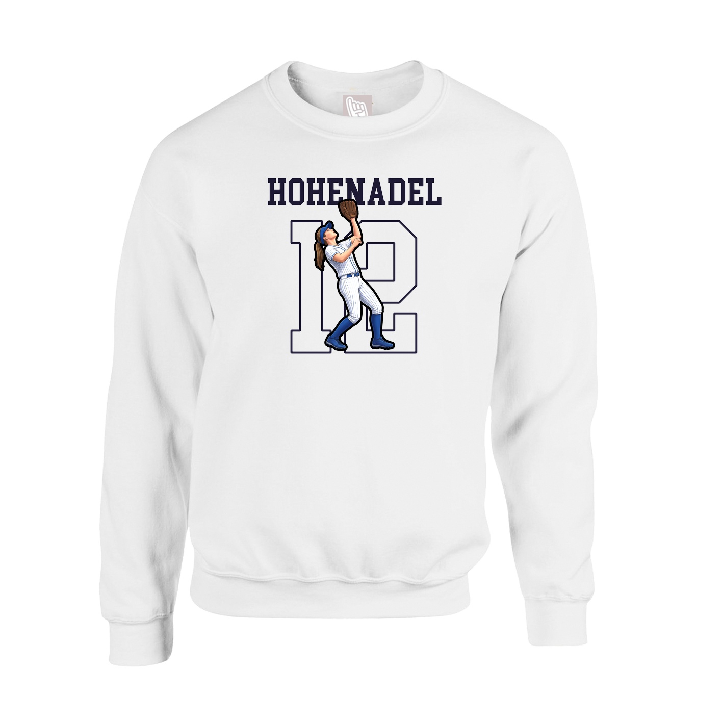 Fleece Crew — Shirsey in White