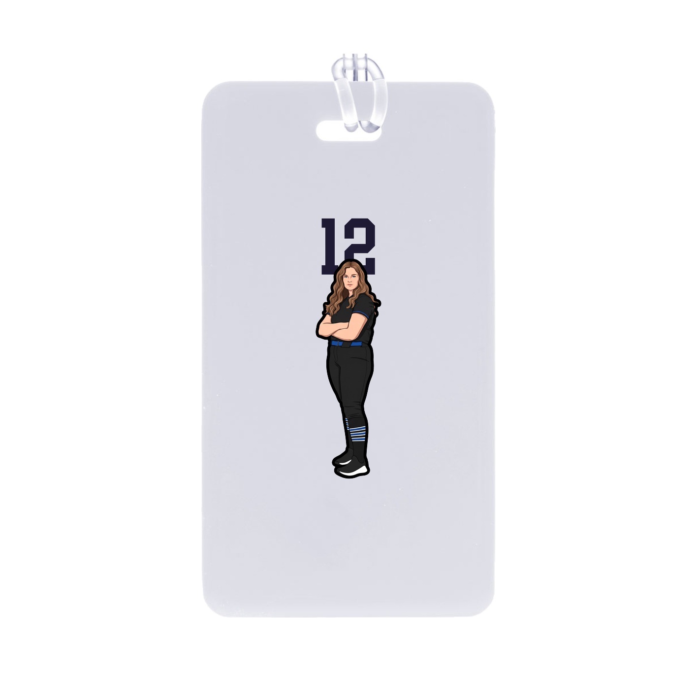 Bag Tag — Number Top in Classic
