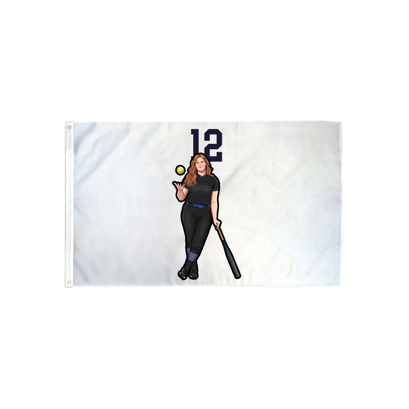 3x5 Flag — Number Top in Classic