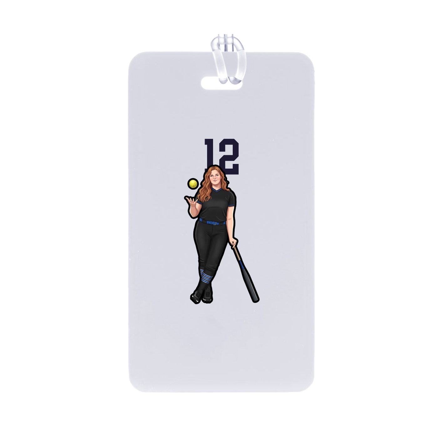 Bag Tag — Number Top in Classic