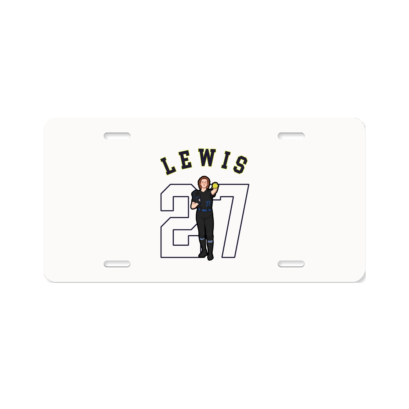 License Plate — Shirsey Arch in Classic