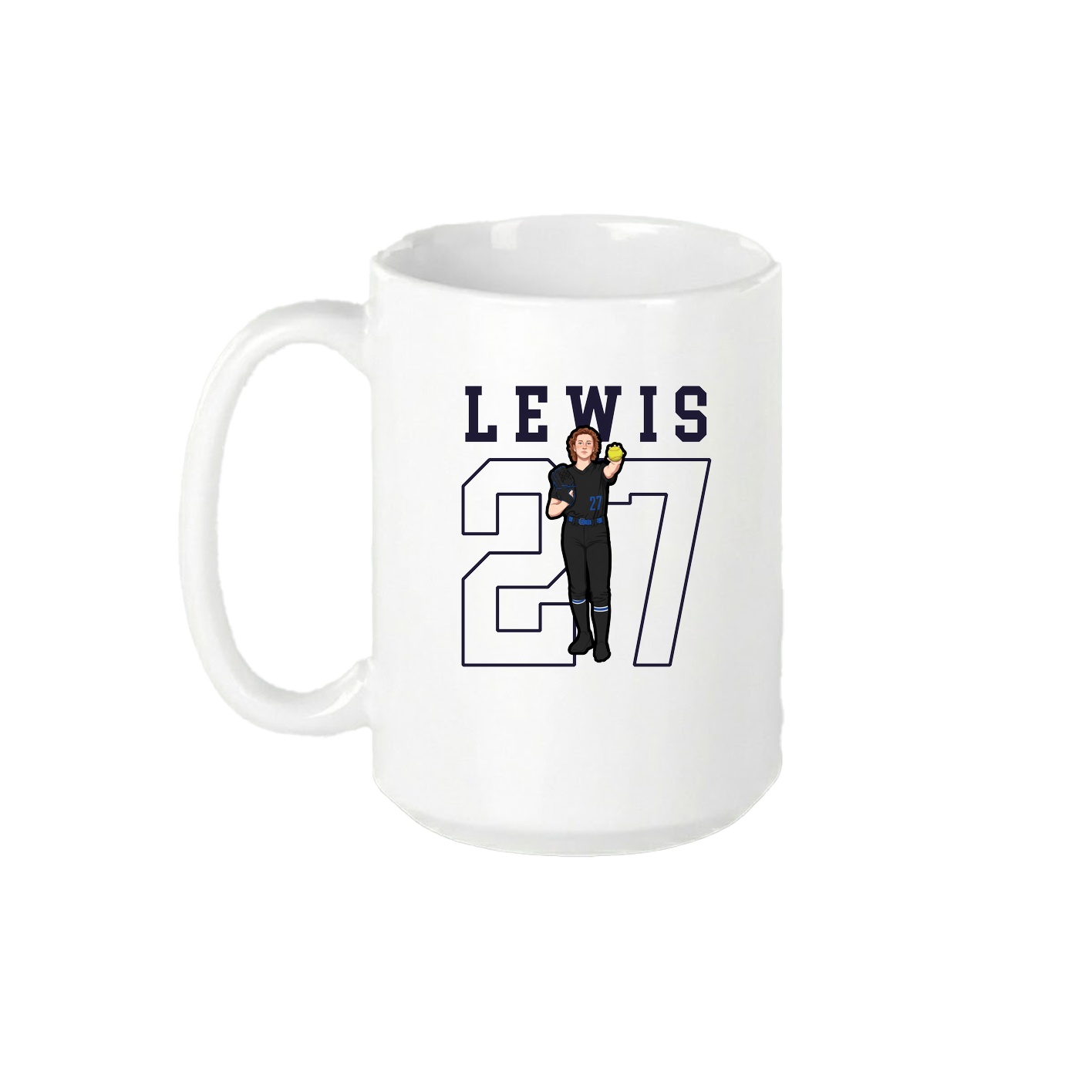 15oz Coffee Mug — Shirsey in White