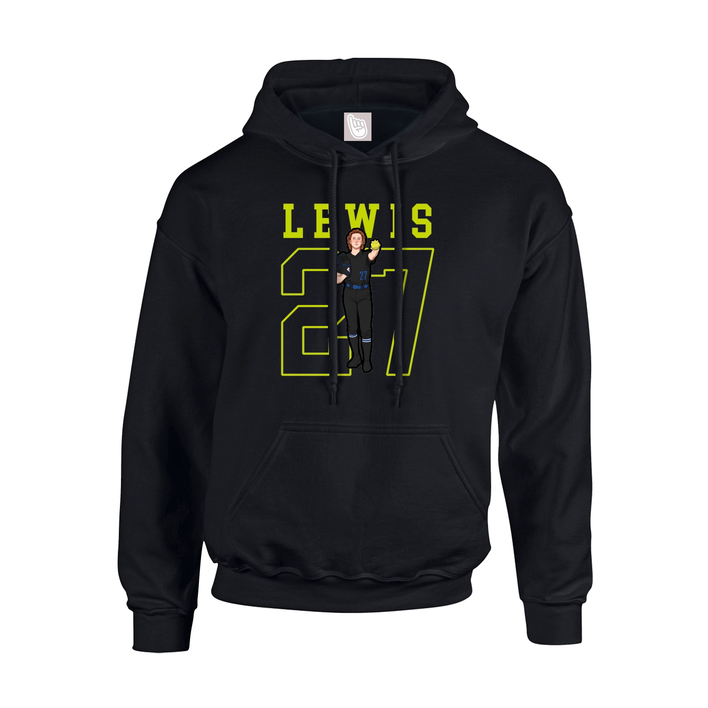 Youth Hoodie — Shirsey in Black