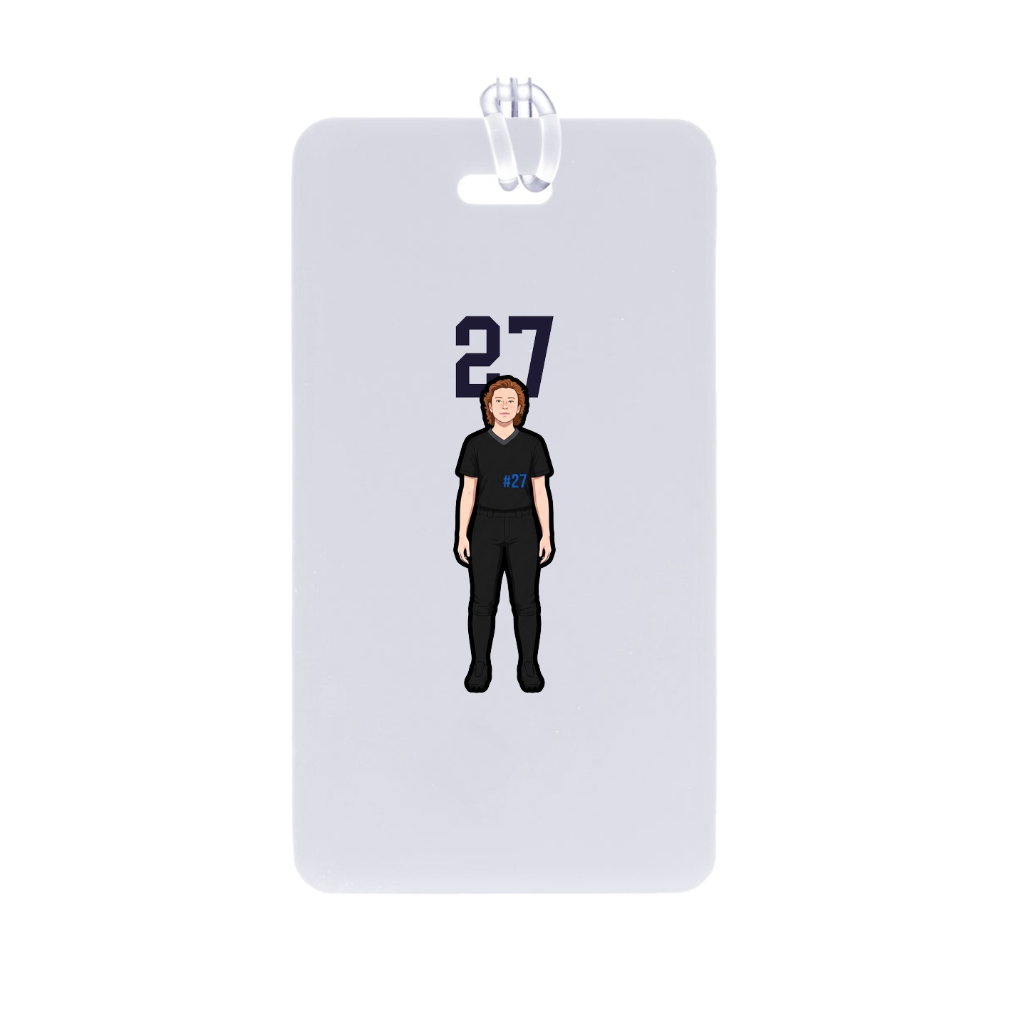 Bag Tag — Number Top in Classic