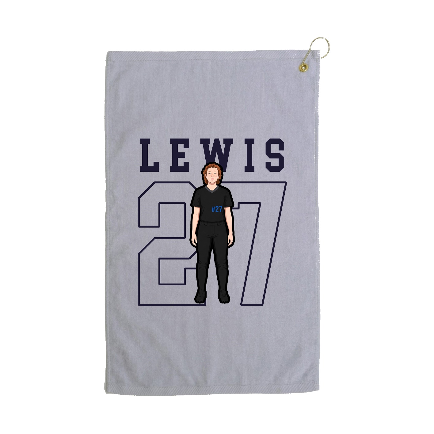 Golf Towel — Shirsey in Grey