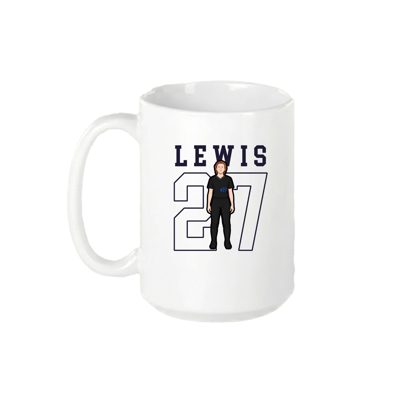15oz Coffee Mug — Shirsey in White