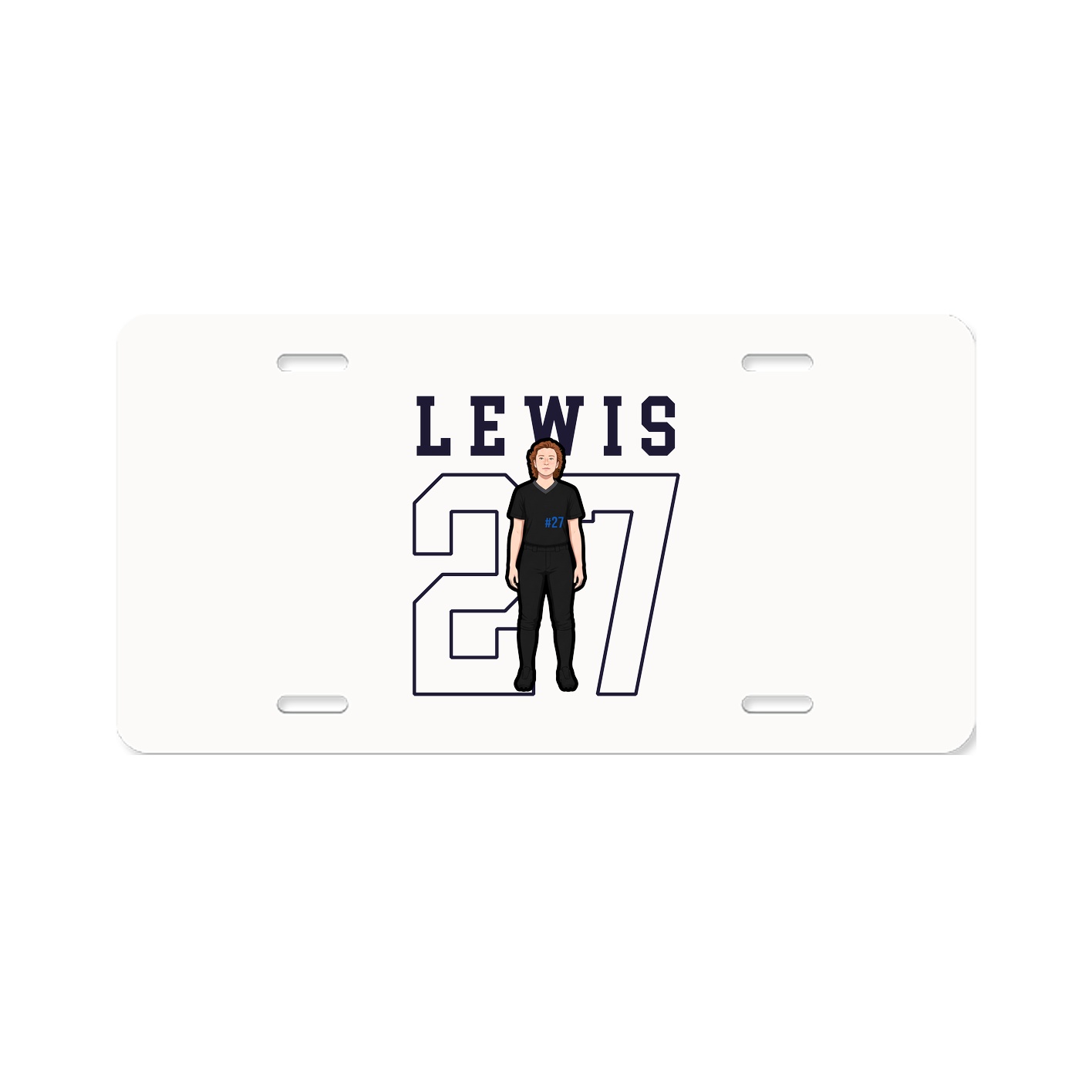 License Plate — Shirsey in Classic