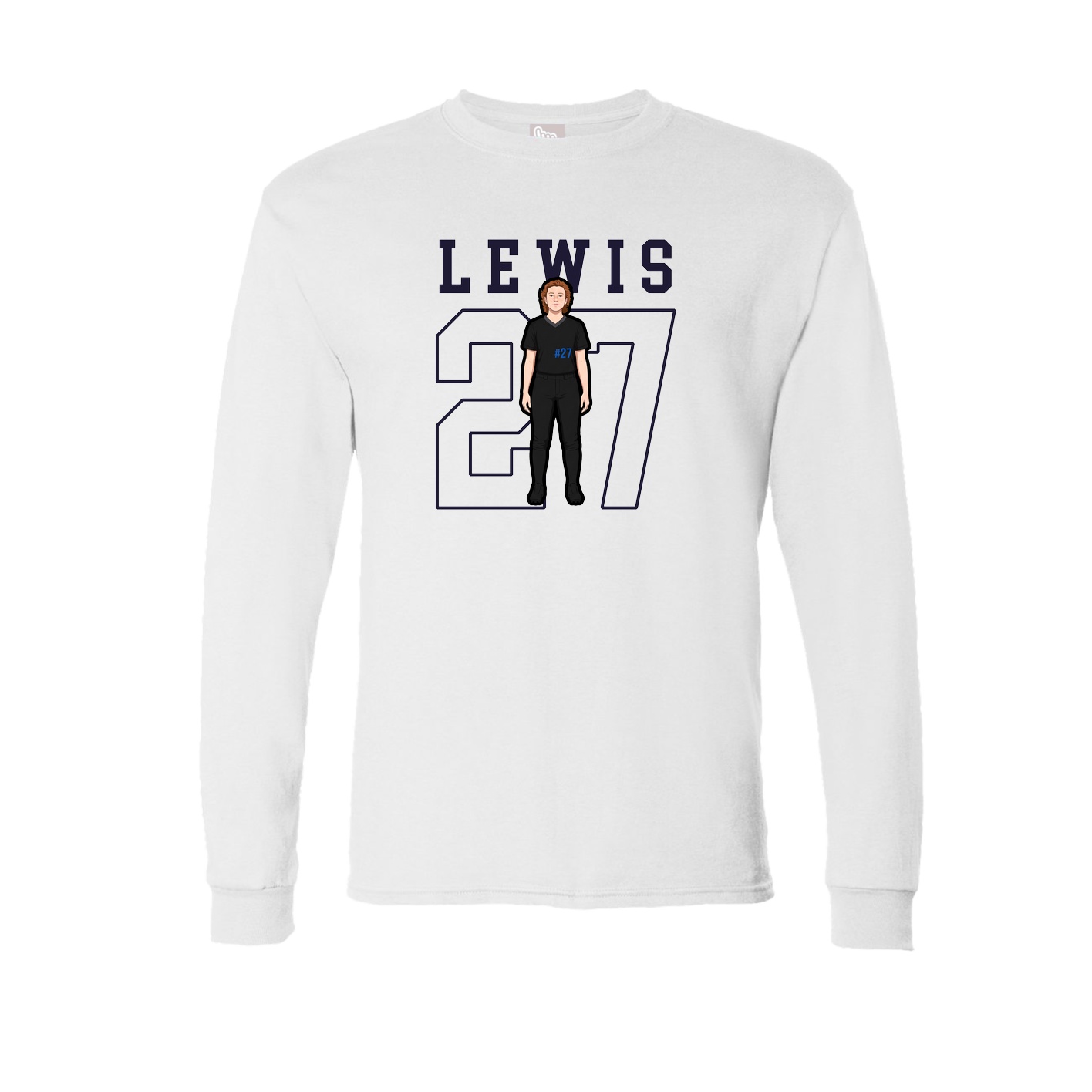 Long Sleeve Tee — Shirsey in White