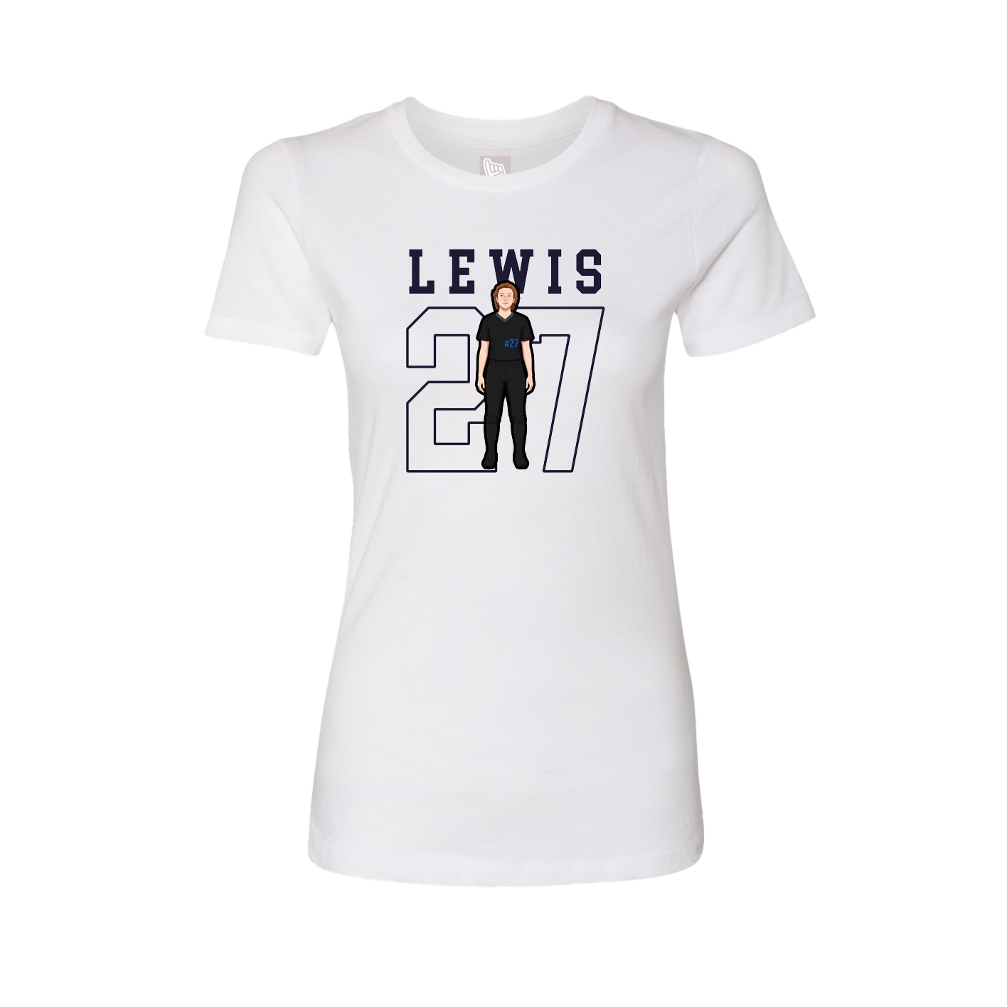 Fitted Women's Tee — Shirsey in White