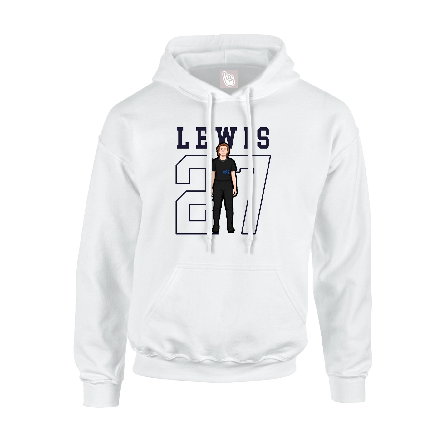 Youth Hoodie — Shirsey in White