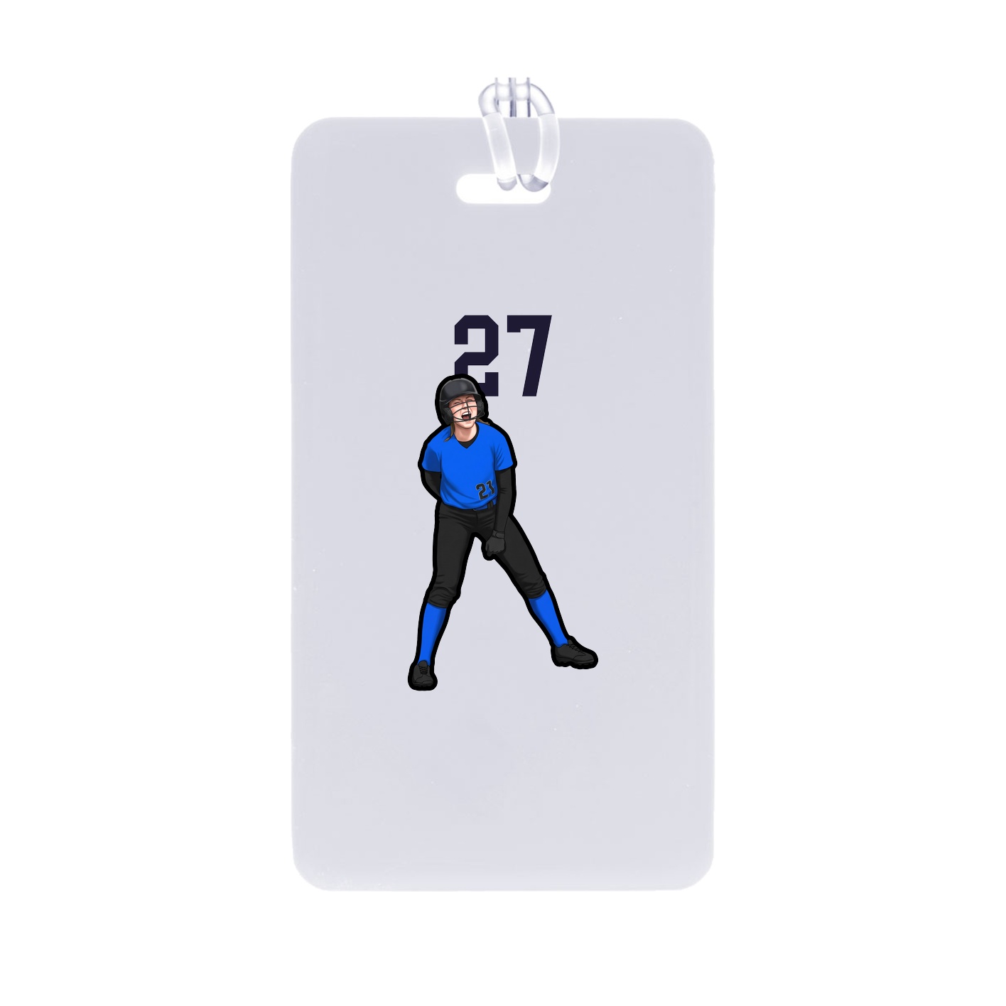 Bag Tag — Number Top in Classic