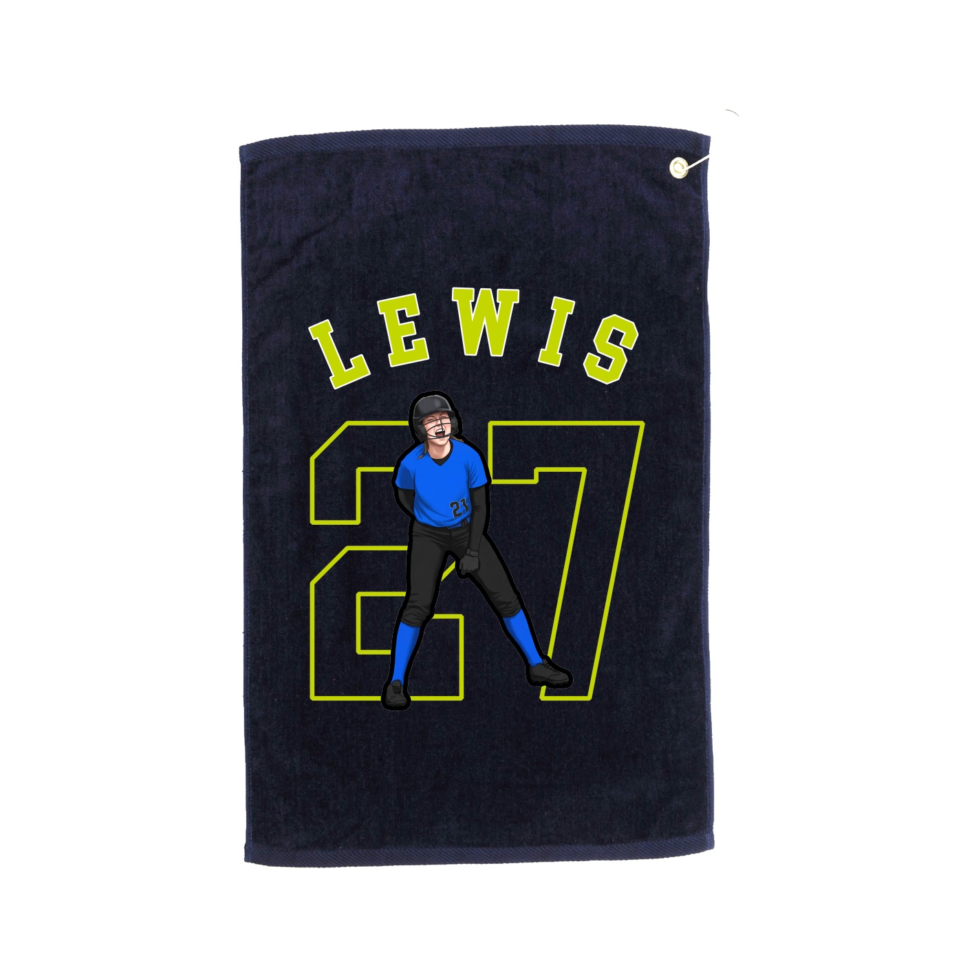 Golf Towel — Shirsey Arch in Navy