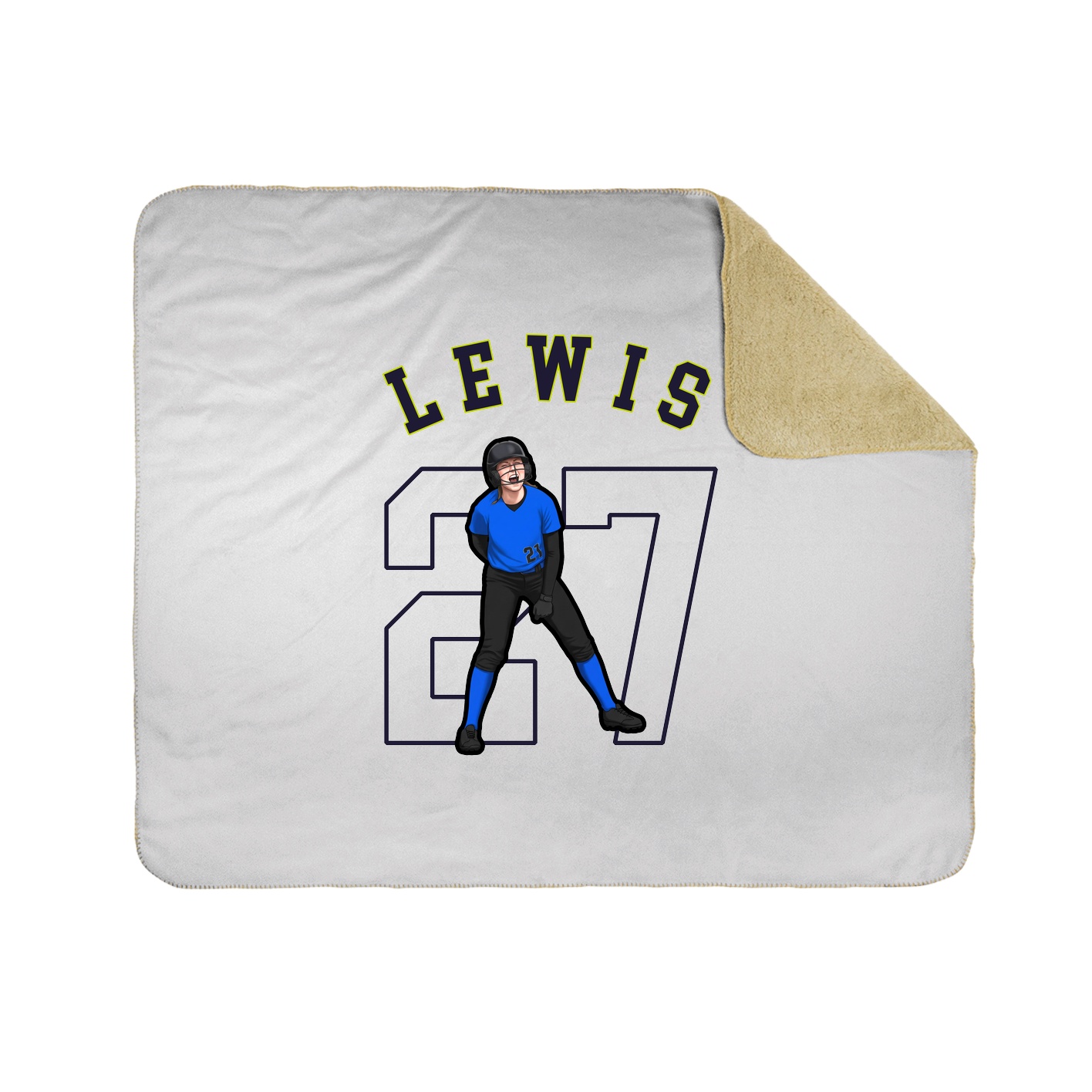 Throw Blanket — Shirsey Arch in White