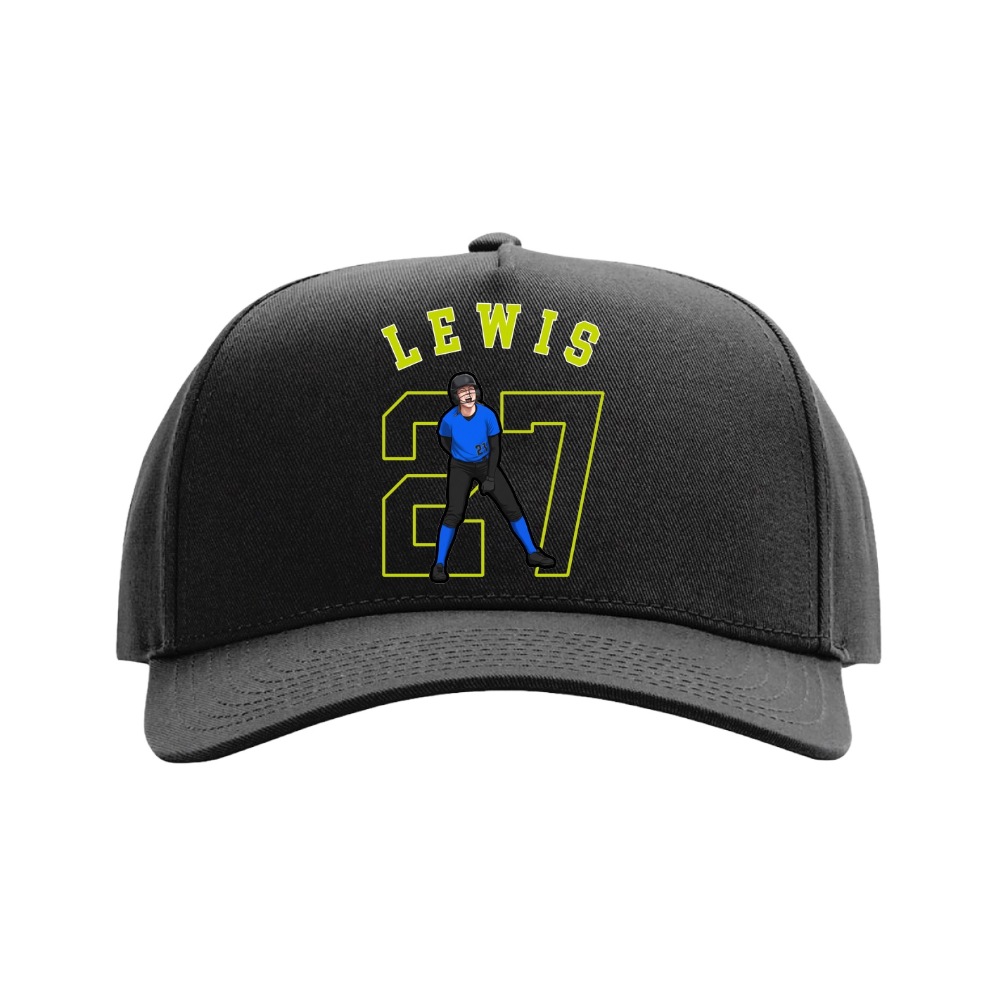 Full Fabric Five-Panel Champ Cap