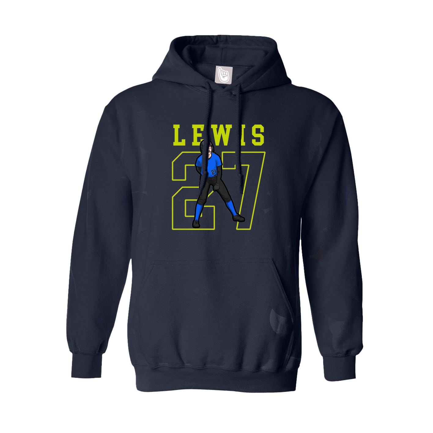 Hoodie — Shirsey in Navy
