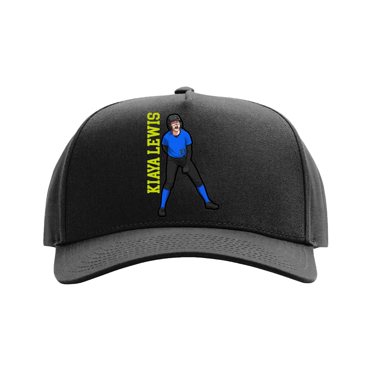 Full Fabric Five-Panel Champ Cap