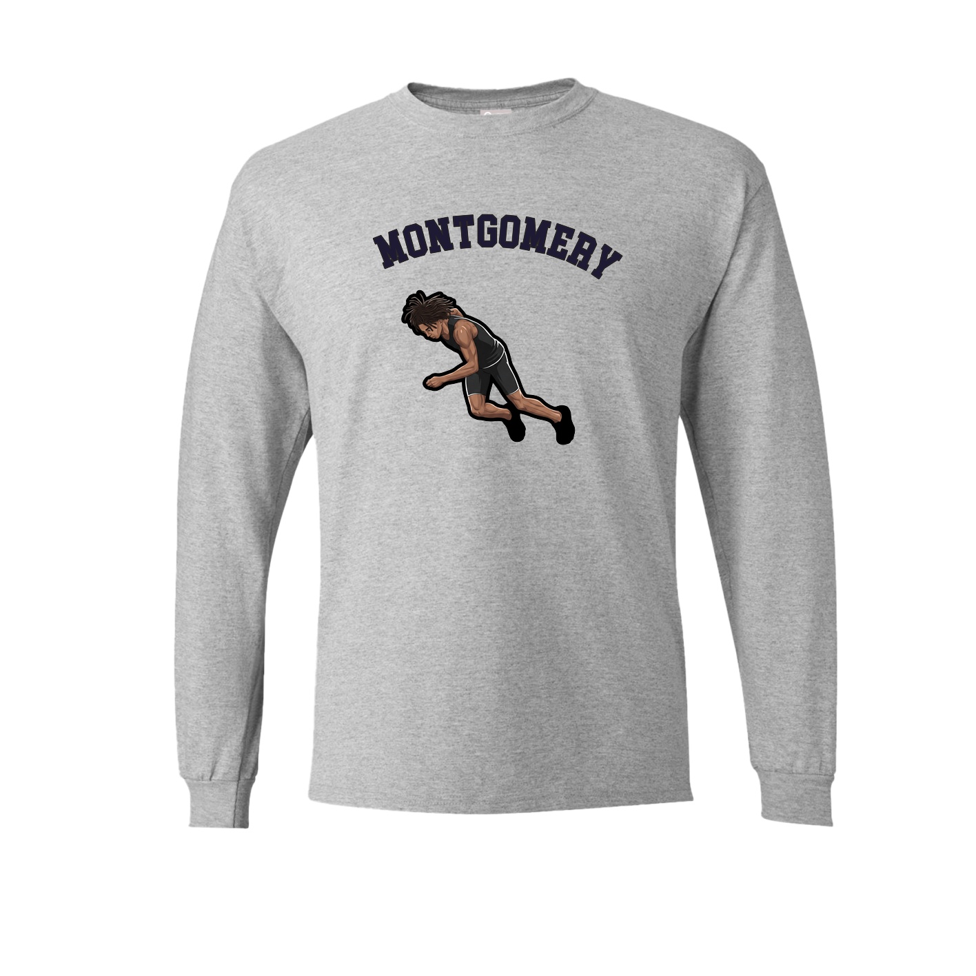 Long Sleeve Tee — Shirsey Arch in Grey