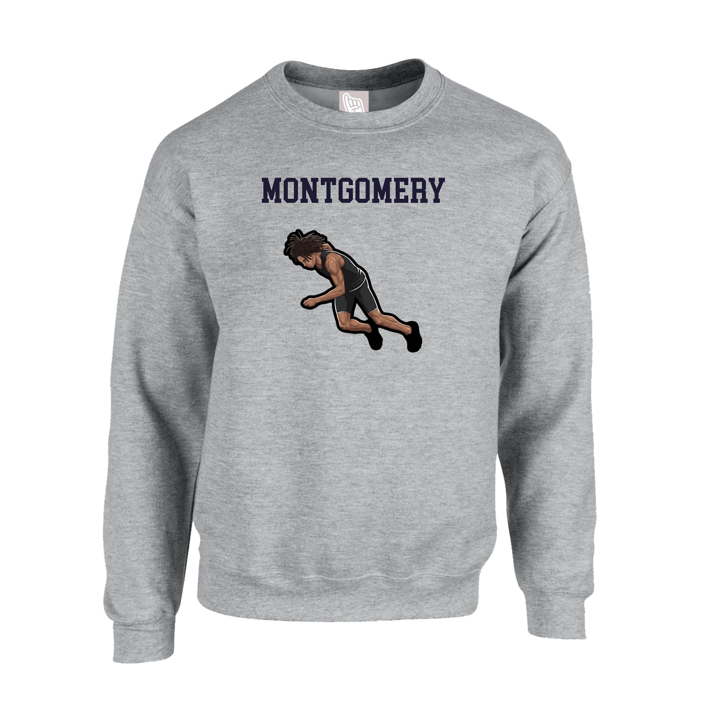 Fleece Crew — Shirsey in Grey
