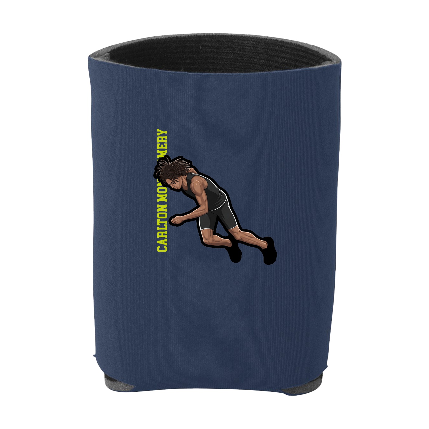 Can Holder — Name Vertical in Navy