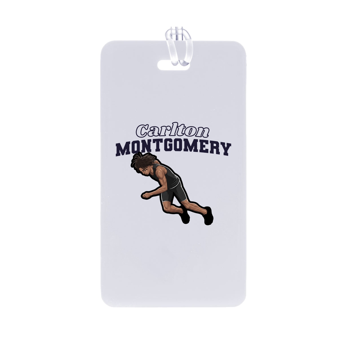 Bag Tag — Name Arch in Classic