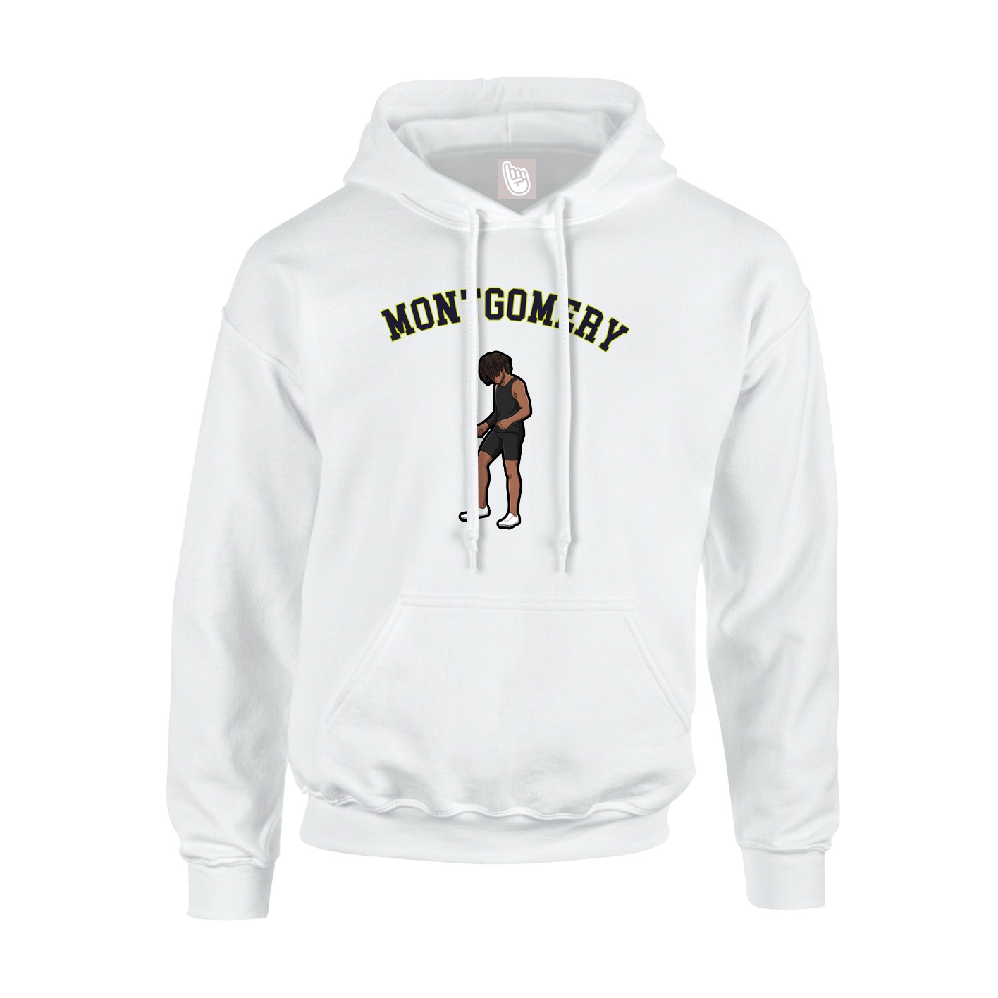 Hoodie — Shirsey Arch in White