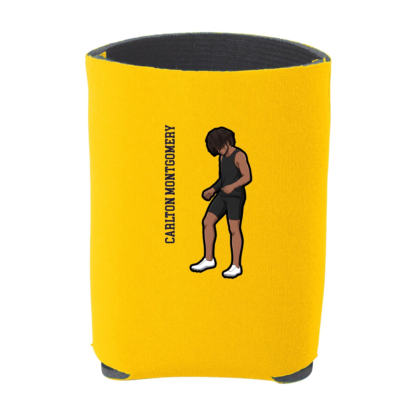 Can Holder — Name Vertical in Yellow