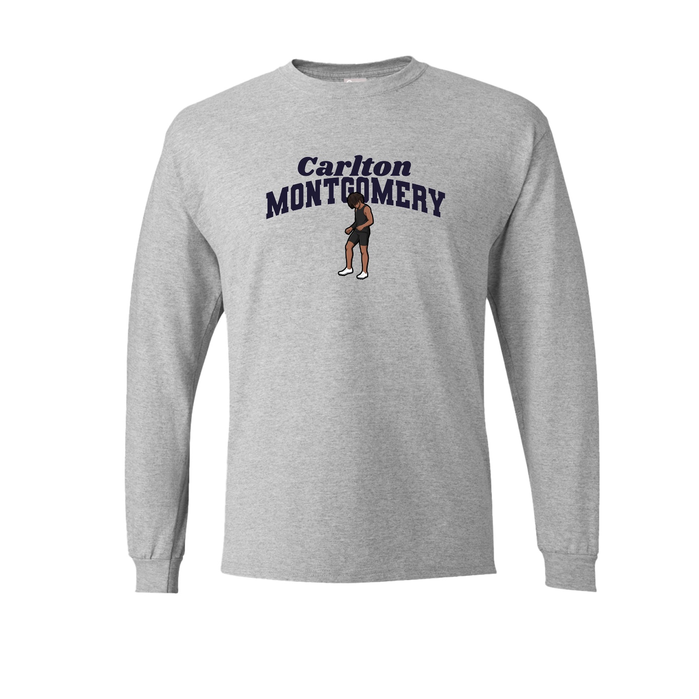 Long Sleeve Tee — Signature Arch in Grey