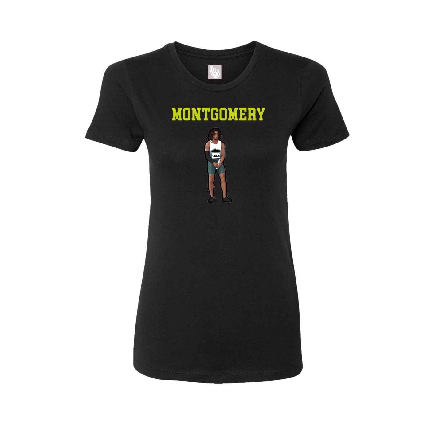 Fitted Women's Tee — Shirsey in Black