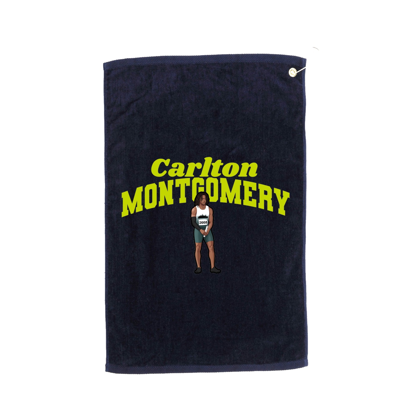 Golf Towel — Signature Arch in Navy