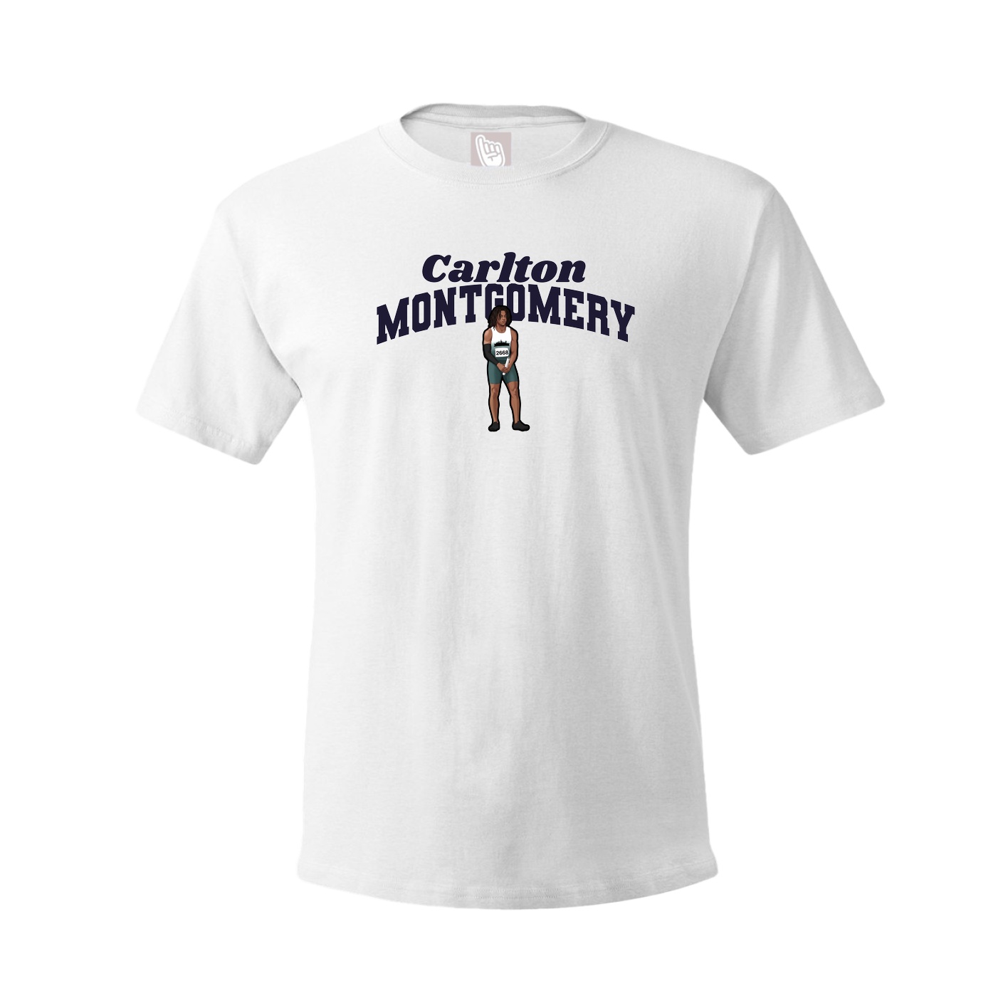 Youth Tee — Signature Arch in White