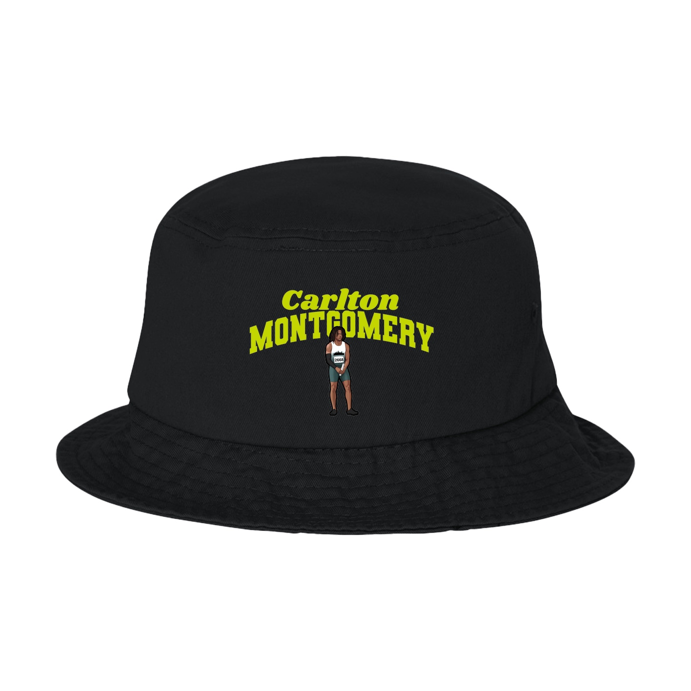 Bucket Cap — Signature Arch in Black