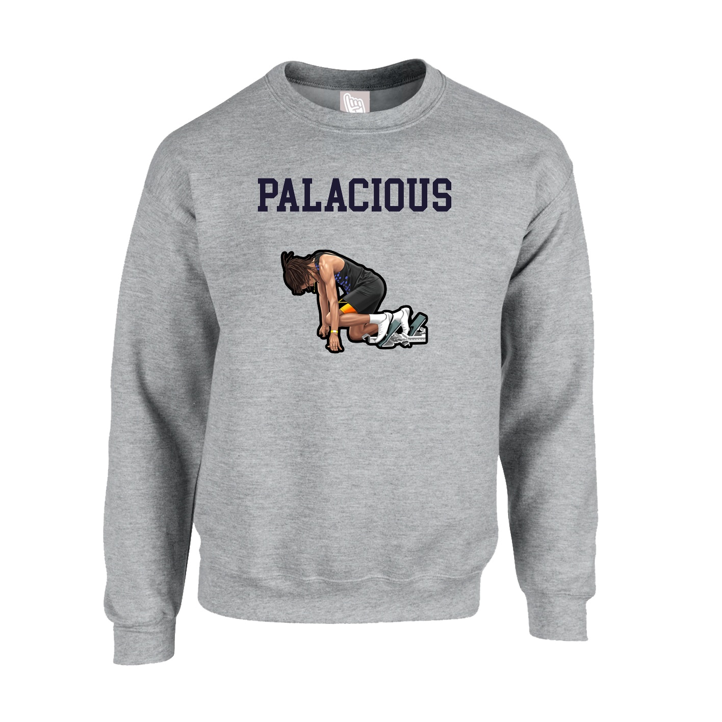 Fleece Crew — Shirsey in Grey