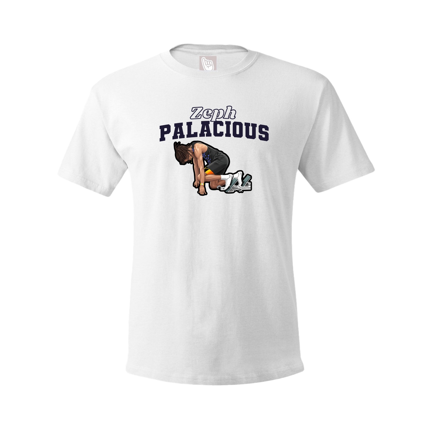 Tee — Name Arch in White