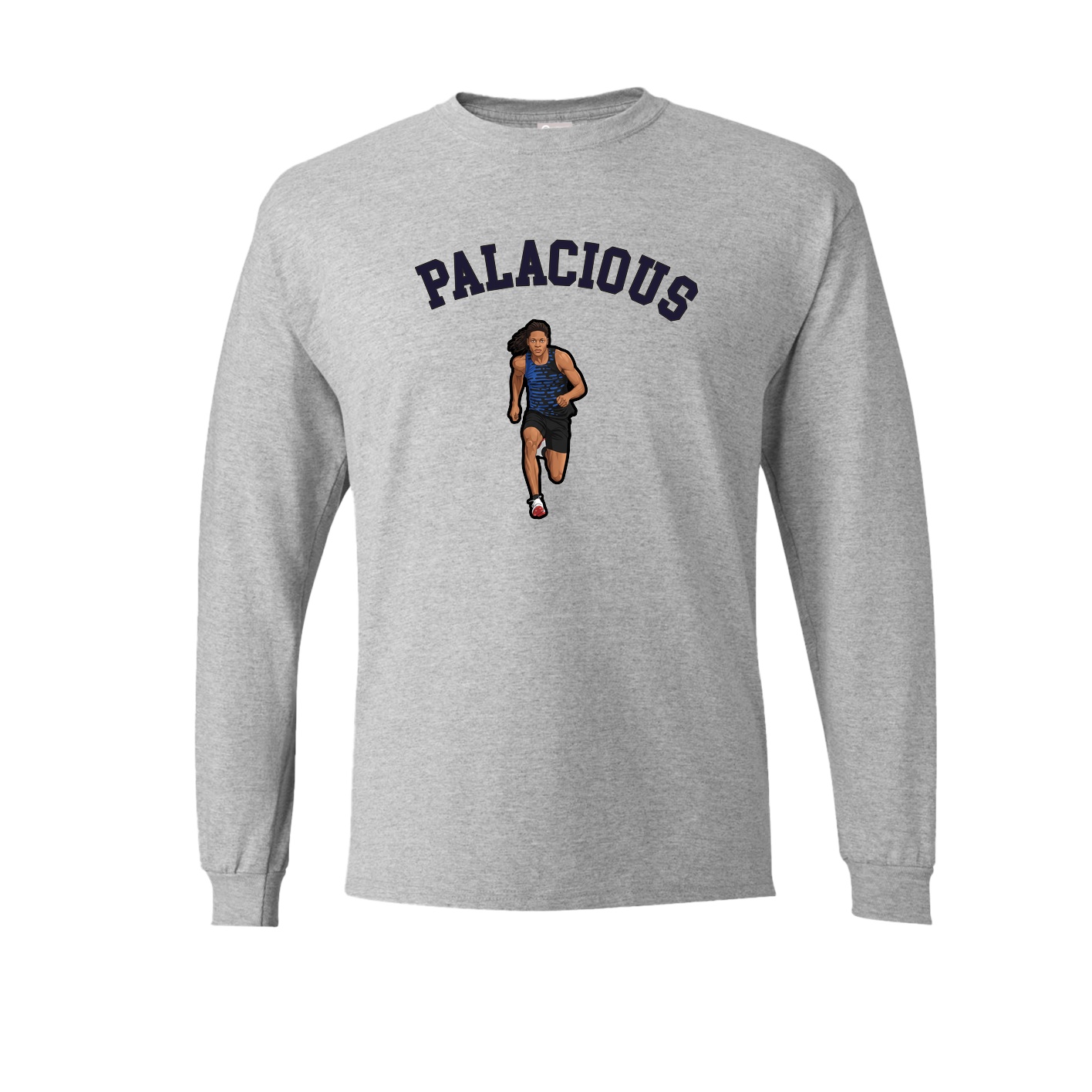 Long Sleeve Tee — Shirsey Arch in Grey
