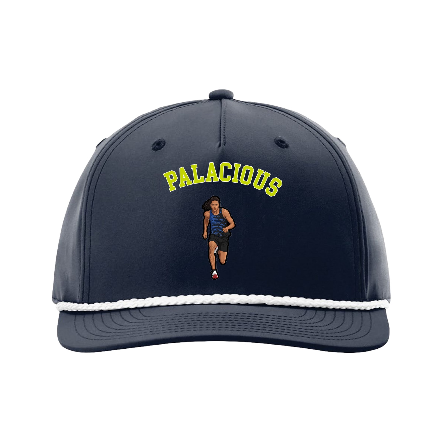 Five-Panel Classic Rope Cap — Shirsey Arch in Navy
