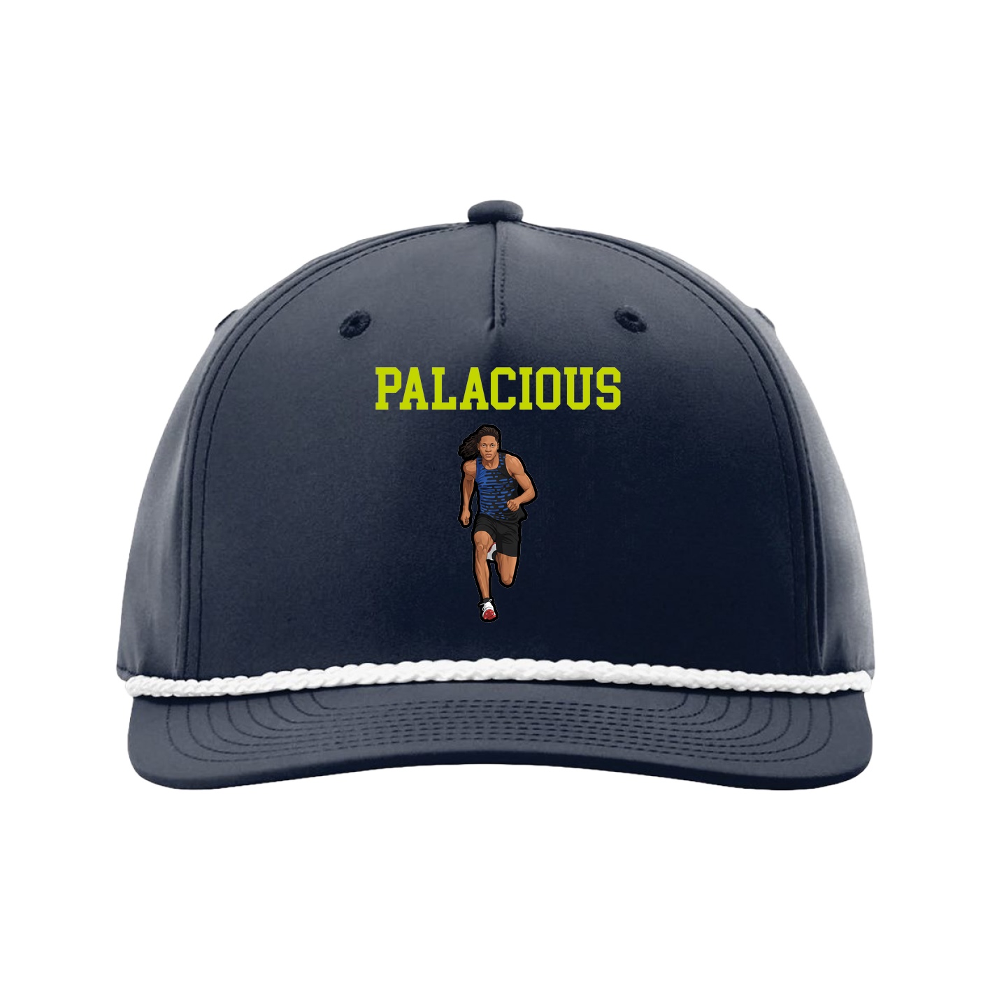 Five-Panel Classic Rope Cap — Shirsey in Navy