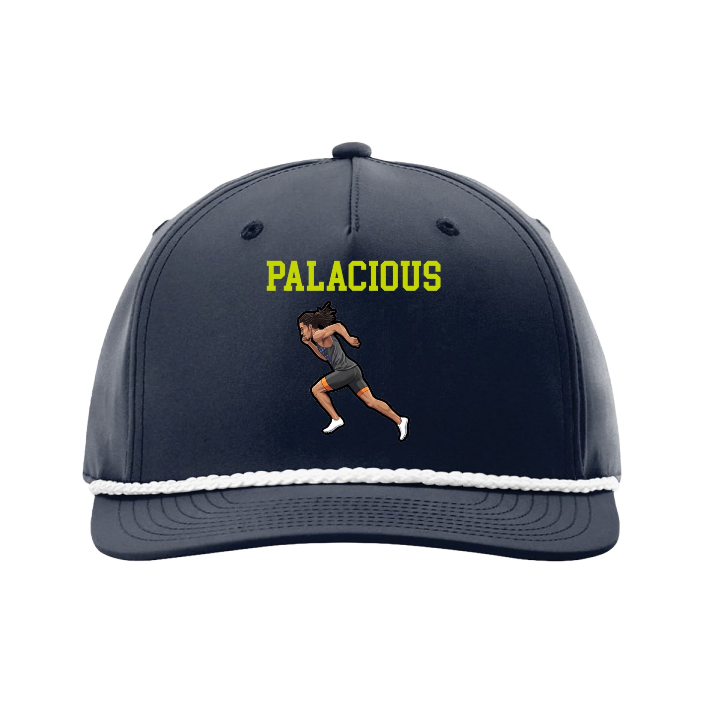 Five-Panel Classic Rope Cap — Shirsey in Navy
