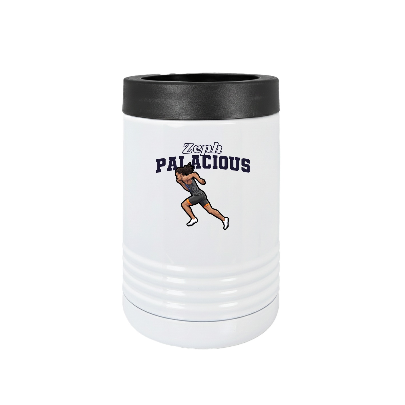 Beverage Holder — Name Arch in White
