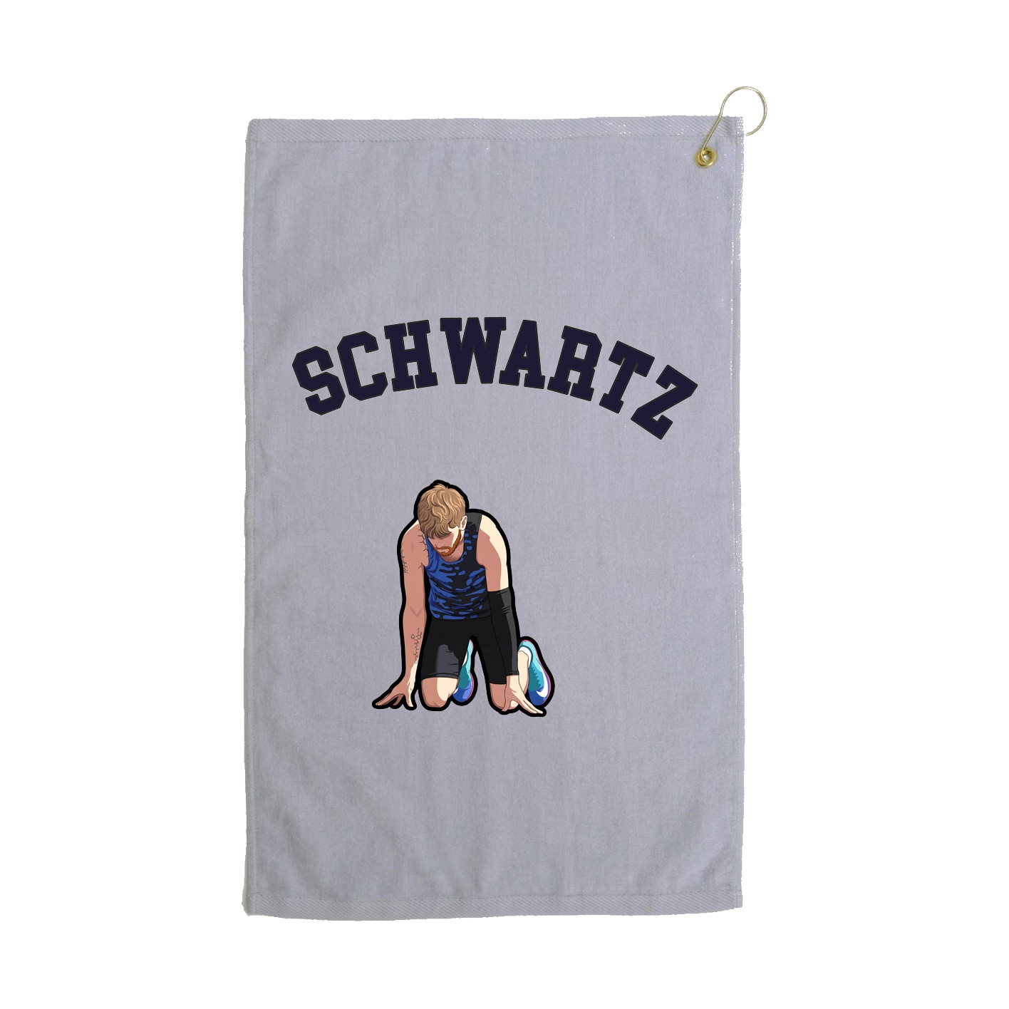 Golf Towel — Shirsey Arch in Grey