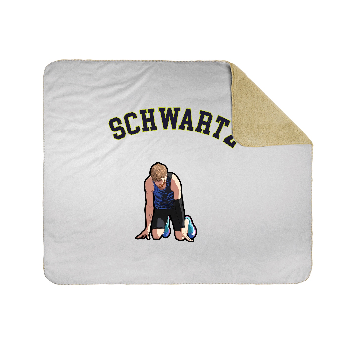 Throw Blanket — Shirsey Arch in White