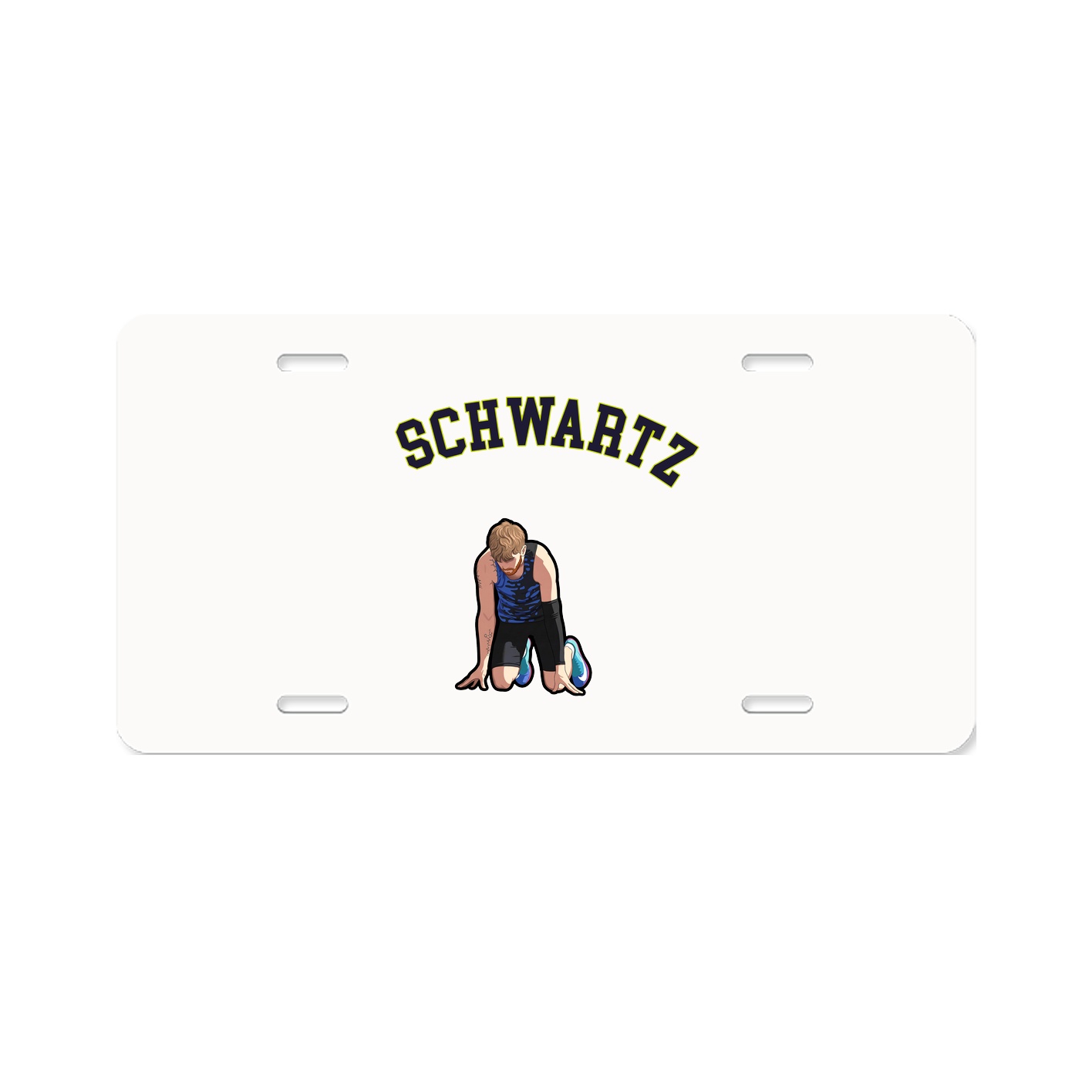 License Plate — Shirsey Arch in Classic