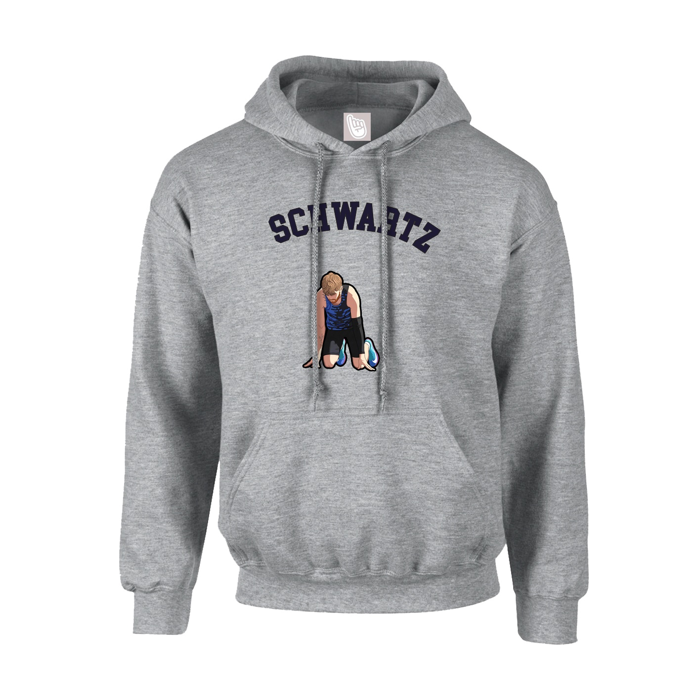 Hoodie — Shirsey Arch in Grey