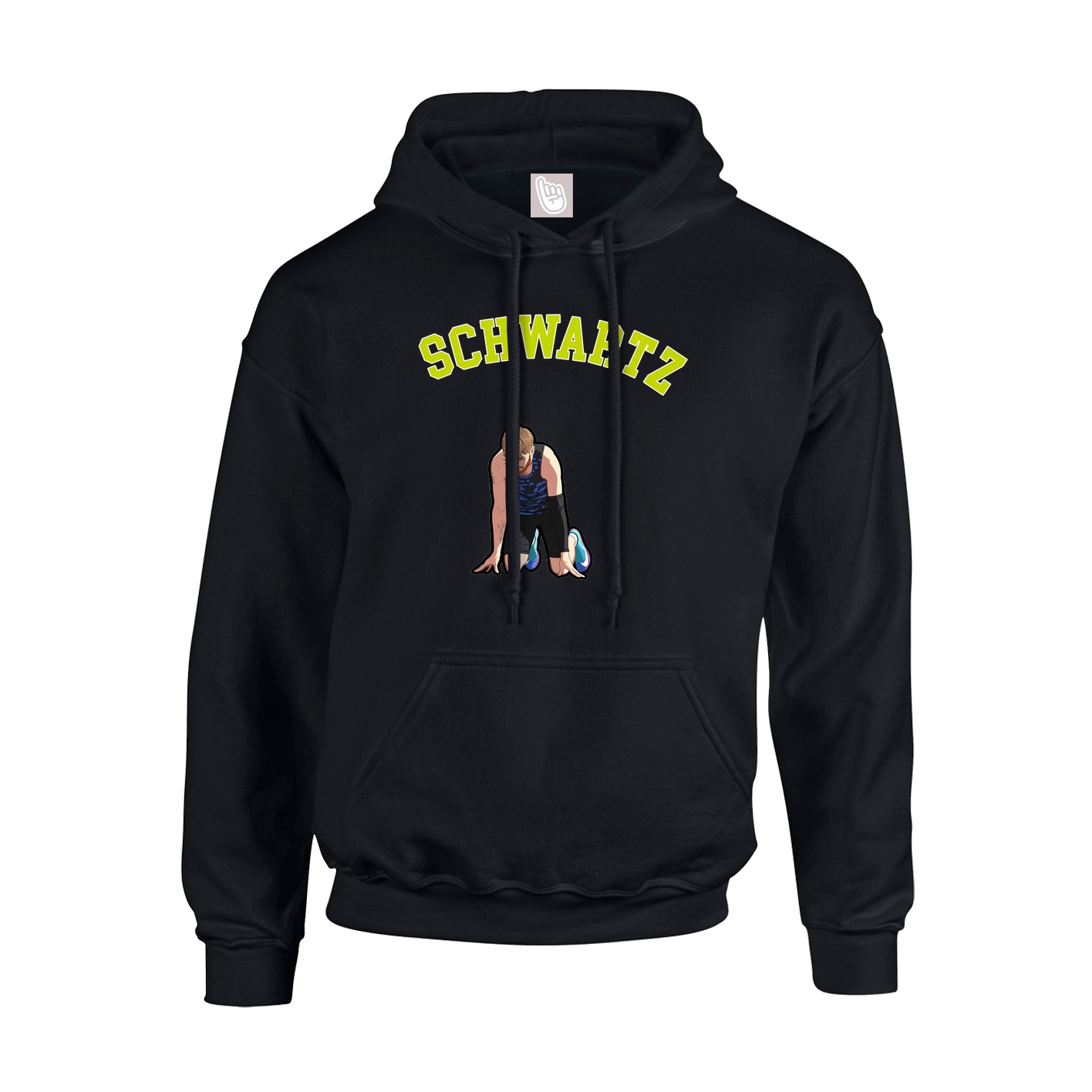 Youth Hoodie — Shirsey Arch in Black