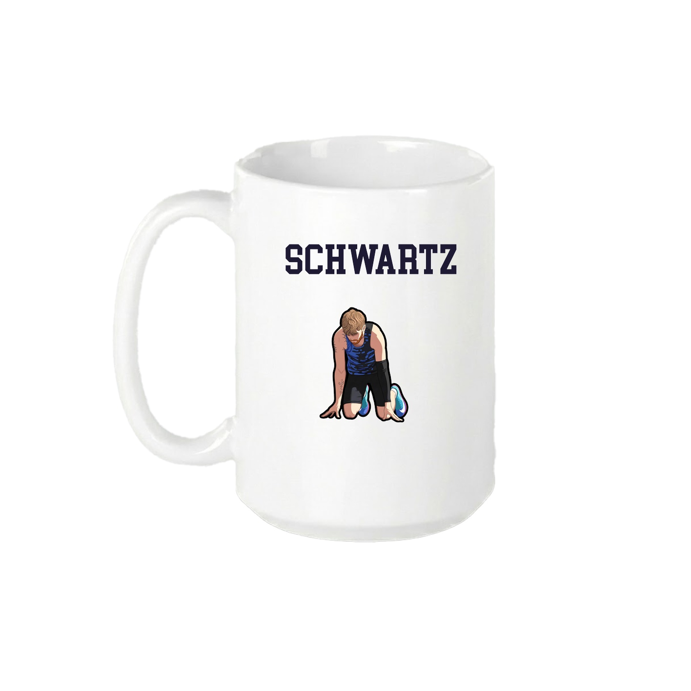 15oz Coffee Mug — Shirsey in White