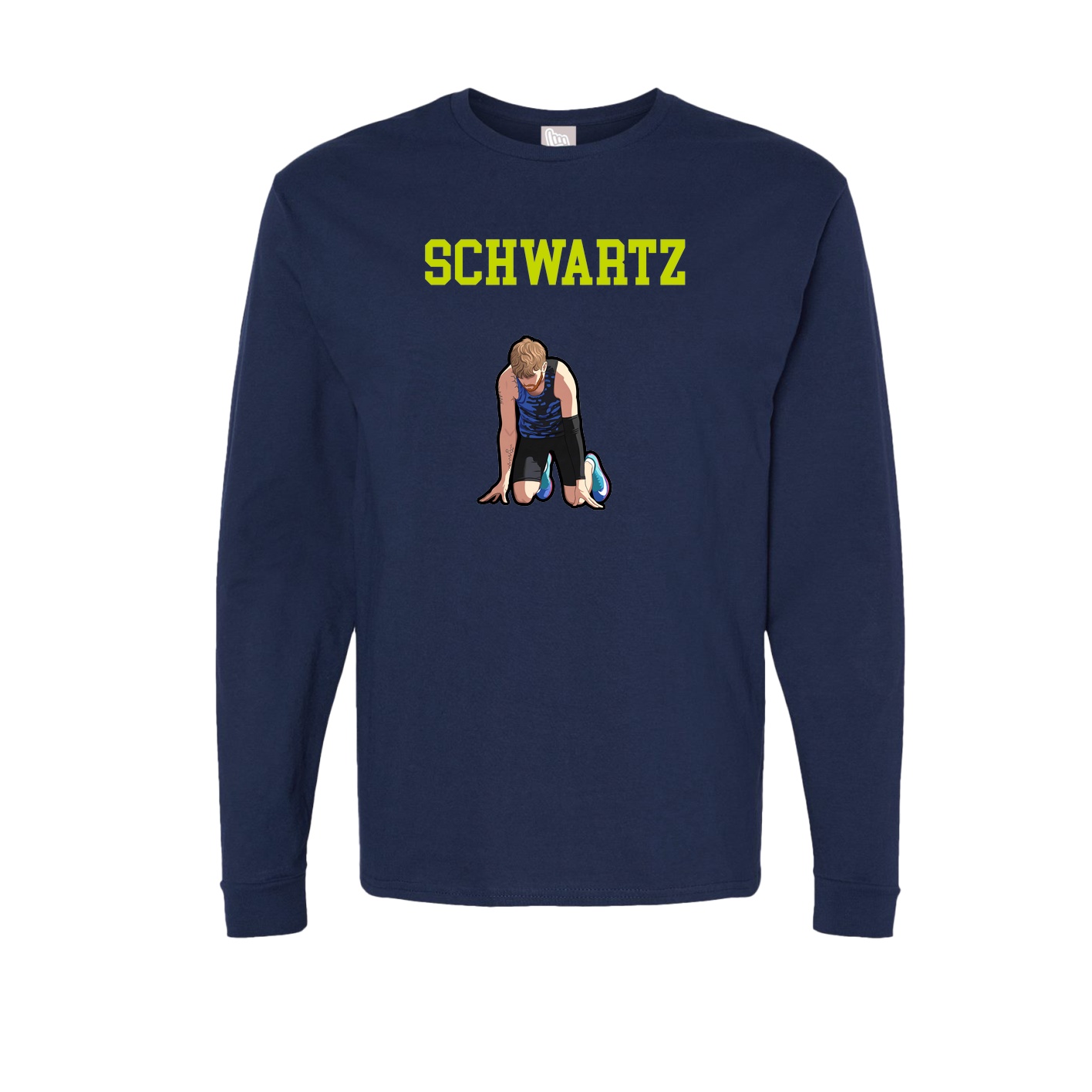 Long Sleeve Tee — Shirsey in Navy